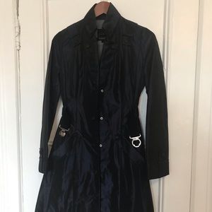 Pink Tartan Size 2 Long Spring Coat